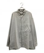 ATELIER BETONアトリエベトン）の古着「ST POPLIN COMFORT SHIRT」｜グレー