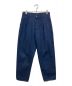 UNIVERSAL PRODUCTS.（ユニバーサルプロダクツ）の古着「1tuck Denim Pants」｜インディゴ