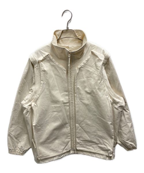 stein（シュタイン）stein (シュタイン) DETACHABLE SLEEVE OVER POCKET JACKET アイボリー サイズ:表記無しの古着・服飾アイテム