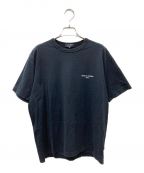 COMME des GARCONS HOMMEコムデギャルソン オム）の古着「プリントTシャツ」｜ブラック