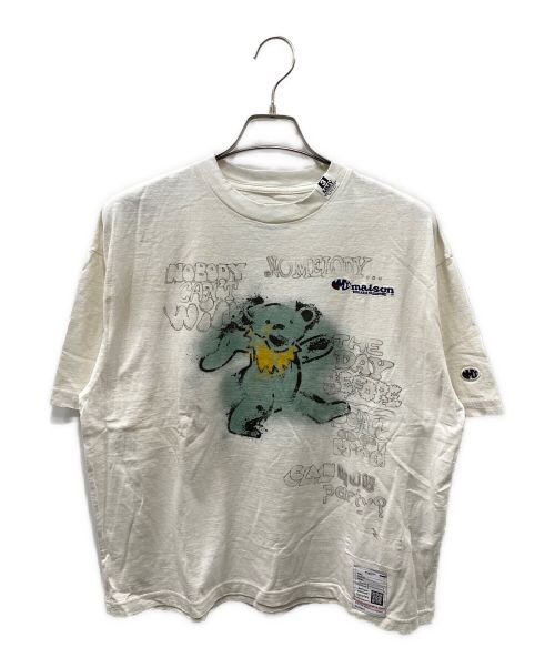 Maison MIHARA YASUHIRO（メゾン ミハラ ヤスヒロ）Maison MIHARA YASUHIRO (メゾン ミハラ ヤスヒロ) Printed SS Tee Bear ホワイト サイズ:SIZE 40の古着・服飾アイテム