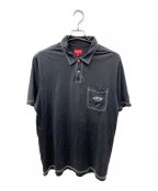 SUPREMEシュプリーム）の古着「Contrast Stitch Polo」｜ブラック