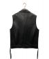 MAISON SPECIAL (メゾンスペシャル) Vegan Leather Riders Gilet ブラック サイズ:ＦＲＥＥ　：9800円