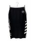 OFFWHITE（オフホワイト）の古着「Midi Crepe De Chine Pencil Skirt」｜ブラック