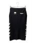 OFFWHITE (オフホワイト) Midi Crepe De Chine Pencil Skirt ブラック サイズ:40：6000円