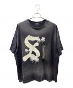 WIND AND SEA×LIBEREウィンド アンド シー×リベーレ）の古着「プリントTシャツ」｜ブラック