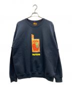 PULP FICTION×WACKO MARIAパルプフィクション×ワコマリア）の古着「PULP FICTION CREW NECK SWEAT SHIRT」｜ブラック