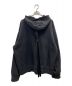 MM6 Maison Margiela (エムエムシックス メゾンマルジェラ) カットアウトロゴプリントフーディー ブラック サイズ:L：12800円