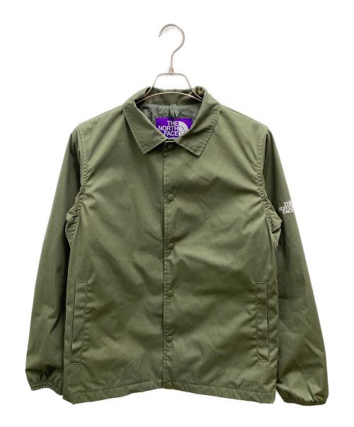 THE NORTHFACE PURPLELABEL（ザ・ノースフェイス パープルレーベル）THE NORTHFACE PURPLELABEL (ザ・ノースフェイス パープルレーベル) コーチジャケット オリーブ サイズ:Mの古着・服飾アイテム