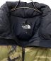 中古・古着 THE NORTH FACE (ザ ノース フェイス) ノベルティーヌプシジャケット ブラックグリーン サイズ:XL：19000円