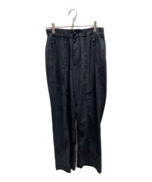 F/CE.（エフシーイー）の古着「SOLO SUEDE FLARE PANTS」｜ブラック