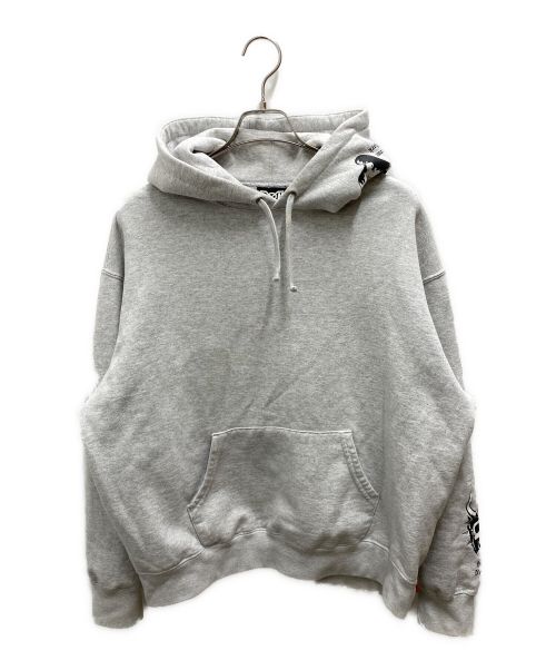 SUPREME（シュプリーム）Supreme (シュプリーム) BOUNTY HUNTER (バウンティハンター) Hooded Sweatshirt グレー サイズ:Mの古着・服飾アイテム