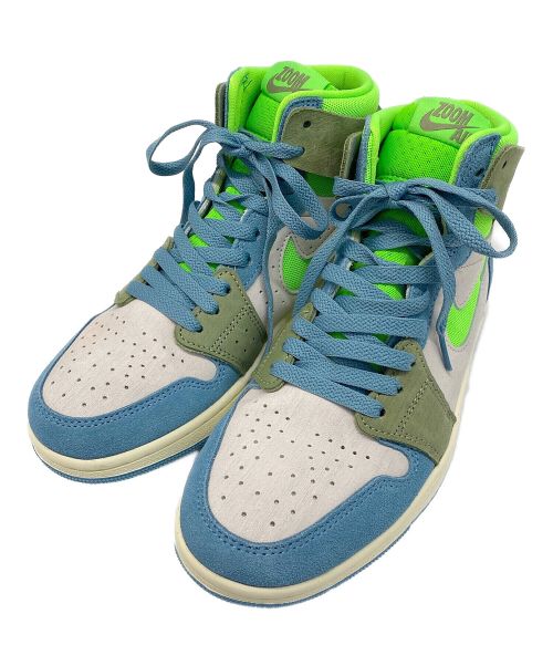 NIKE（ナイキ）NIKE (ナイキ) Air Jordan 1 Zoom CMFT 2 ブルー×グリーン サイズ:24.5cmの古着・服飾アイテム