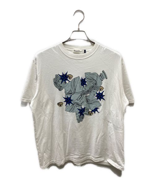 UNDERCOVER（アンダーカバー）UNDERCOVER (アンダーカバー) Plaster Star glitter TEE ホワイト サイズ:４の古着・服飾アイテム