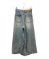 CLANE (クラネ) J/W WIDE DENIM PANTS ブルー サイズ:1：7000円