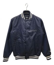 YOHJI YAMAMOTO×New Era（ヨウジヤマモト×ニューエラ）の古着「Varsity Jacket」｜ネイビー