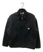 COOTIE PRODUCTIONSクーティープロダクツ）の古着「Cotton OX Work Jacket ワークジャケット」｜ブラック