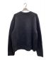 Acne studios (アクネストゥディオス) ウールブレンドクルーネックニット ブラック サイズ:XL：17000円