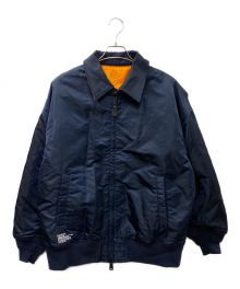 FreshService（フレッシュサービス）の古着「FLIGHT NYLON REVERSIBLE SWING TOP BLOUSON」｜ネイビー