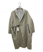 F/CE.エフシーイー）の古着「WATERPROOF WRAP COAT」｜カーキ