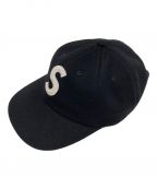 SUPREMEシュプリーム）の古着「Pigment Print S Logo 6-Panel CAP」｜ブラック