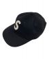 Supreme（シュプリーム）の古着「Pigment Print S Logo 6-Panel CAP」｜ブラック