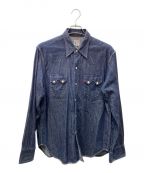 LEVI'S VINTAGE CLOTHINGリーバイス ビンテージ クロージング）の古着「1955 Sawtooth Denim Shirt XXDENIM ウエスタンデニムシャツ」｜インディゴ