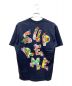 SUPREME (シュプリーム) Patchwork Tee ネイビー×ホワイト サイズ:Ｍ：8000円