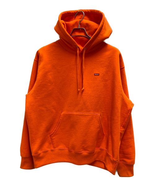 SUPREME（シュプリーム）SUPREME (シュプリーム) Small Box Drawcord Hooded Sweatshirt オレンジ サイズ:Mの古着・服飾アイテム