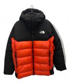 THE NORTH FACEザ ノース フェイス）の古着「FL L6 DOWN Belay PARKA」｜オレンジ×ブラック