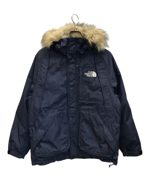 THE NORTH FACE（ザ ノース フェイス）THE NORTH FACE (ザ ノース フェイス) Nylon Denim Elebus Jacket　ナイロンデニムエレバスジャケット インディゴ サイズ:Sの古着・服飾アイテム