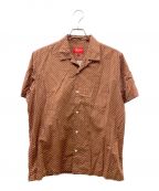 SUPREMEシュプリーム）の古着「Polka Dot S/S Shirt」｜ブラウン