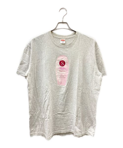 SUPREME（シュプリーム）Supreme (シュプリーム) Super Cream Tee グレー サイズ:Mの古着・服飾アイテム