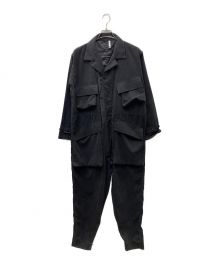 HUMIS（ヒューミス）の古着「MILITARY FLIGHT JUMPSUIT」｜ブラック