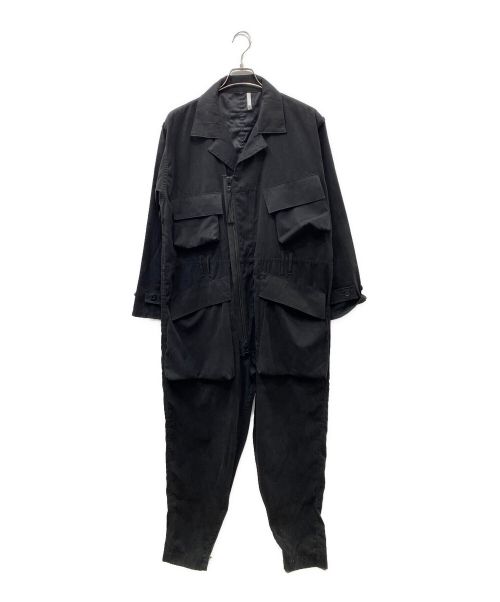 HUMIS（ヒューミス）HUMIS (ヒューミス) MILITARY FLIGHT JUMPSUIT ブラック サイズ:Mの古着・服飾アイテム