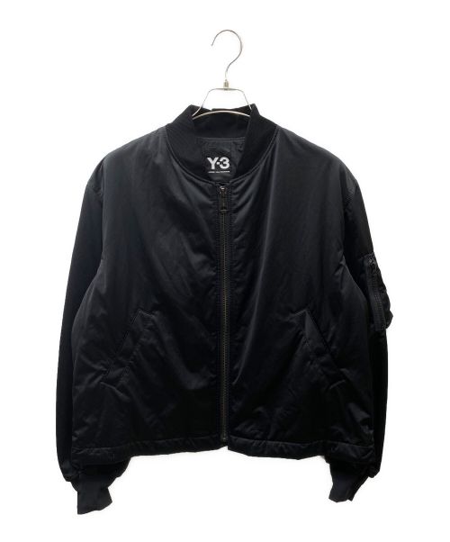 Y-3（ワイスリー）Y-3 (ワイスリー) U CRFT GRAPHIC BOMBER ブラック サイズ:Mの古着・服飾アイテム