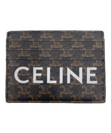 CELINE（セリーヌ）の古着「トリオンフカードケース」｜ブラウン