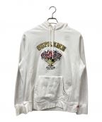 SUPREMEシュプリーム）の古着「17AW Centerpiece Sweatshirt」｜ホワイト