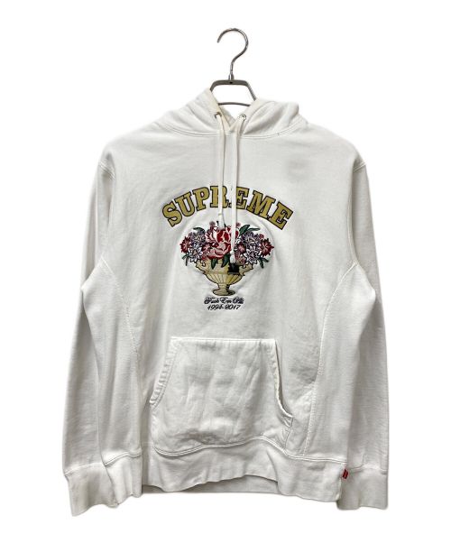 SUPREME（シュプリーム）supreme (シュプリーム) 17AW Centerpiece Sweatshirt ホワイト サイズ:SIZE Mの古着・服飾アイテム