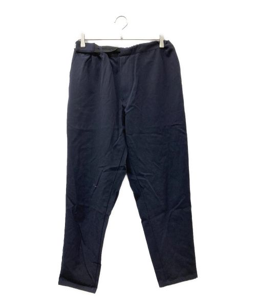 Graphpaper（グラフペーパー）Graphpaper (グラフペーパー) easy long pants ネイビー サイズ:FREEの古着・服飾アイテム