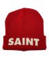 SAINT MICHAEL（セントマイケル）の古着「KNIT CAP」｜レッド