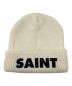 SAINT MICHAEL（セントマイケル）の古着「KNIT CAP」｜ホワイト