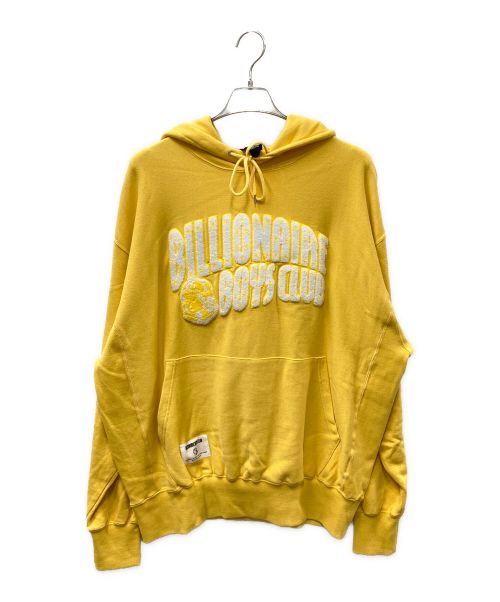 BILLIONAIRE BOYS CLUB（ビリオネアボーイズクラブ）BILLIONAIRE BOYS CLUB (ビリオネアボーイズクラブ) ロゴパーカー イエロー サイズ:XLの古着・服飾アイテム