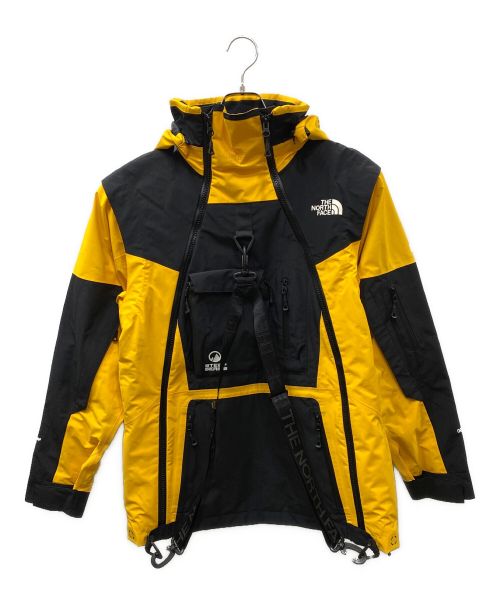 THE NORTH FACE（ザ ノース フェイス）THE NORTH FACE (ザ ノース フェイス) GORE-TEX Transformer Jacket イエロー×ブラック サイズ:Lの古着・服飾アイテム