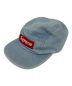 SUPREME（シュプリーム）の古着「Side Zip Camp Cap」｜ブルー×レッド