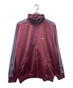 adidasアディダス）の古着「BECKENBAUER TRACK TOP MAROON ベッケンバウアー トラックトップ ジェンダーニュートラル トラックジャケット」｜バーガンディー