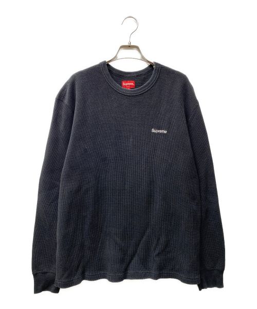 SUPREME（シュプリーム）Supreme (シュプリーム) HQ Waffle Thermal ブラック サイズ:Sの古着・服飾アイテム