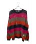 FLAGSTUFF（フラグスタフ）の古着「BORDER MOHAIR BORO SWEATER」｜マルチカラー