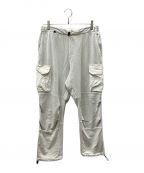 BALバル）の古着「PIGMENT DYED CARGO SWEAT PANT」｜ベージュ