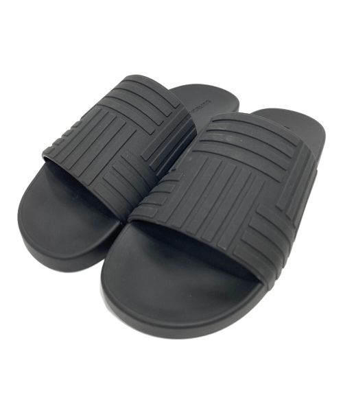 BOTTEGA VENETA（ボッテガベネタ）BOTTEGA VENETA (ボッテガベネタ) SLIDER SANDAL ブラック サイズ:41の古着・服飾アイテム